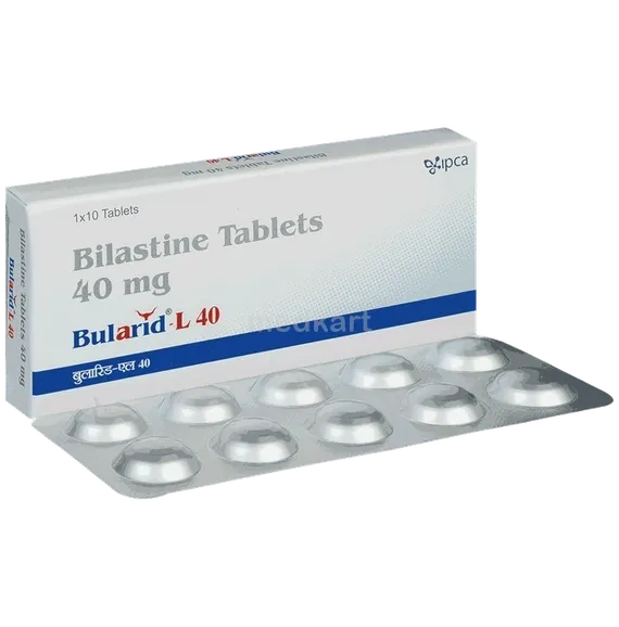 bularid l 40mg tablet 10's